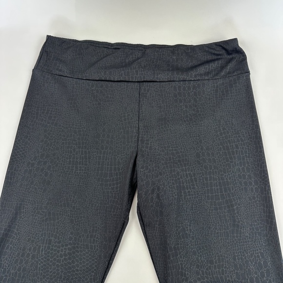 NOBO No Boundaries Leggings Womens Juniors XXL Black Snake Print - Picture 4 of 10